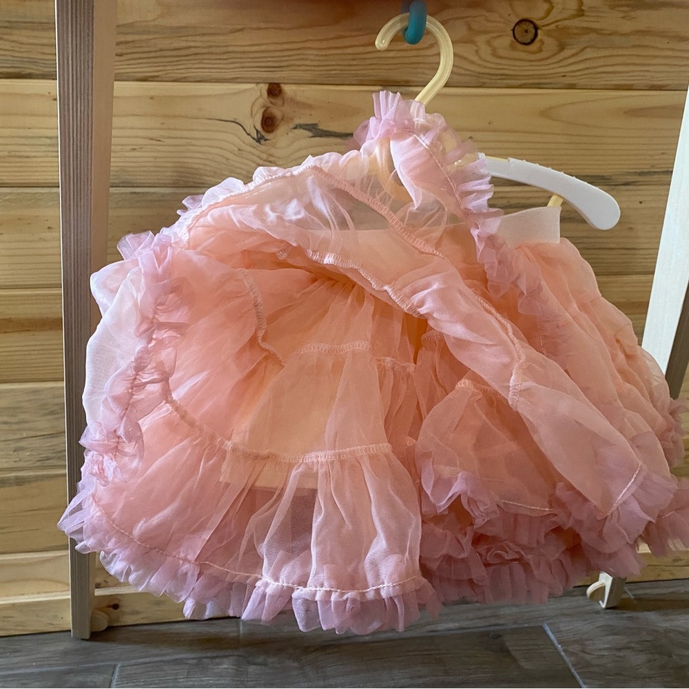 Pink Ruffled Girls Tutu - Picture 2 of 6